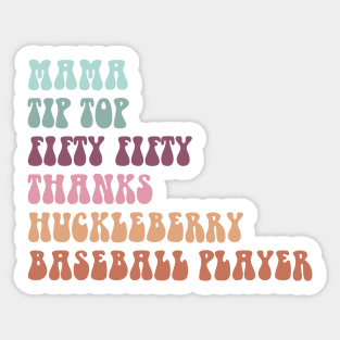 mama tip top fifty fifty, Icu nurse Sticker